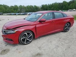 Honda Accord Sport salvage cars for sale: 2019 Honda Accord Sport