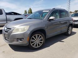 Volkswagen salvage cars for sale: 2010 Volkswagen Tiguan SE