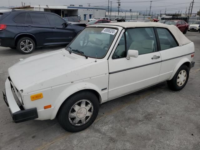 1987 Volkswagen Cabriolet