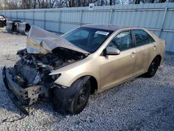 Salvage cars for sale at Franklin, WI auction: 2012 Toyota Camry Base
