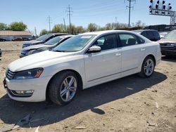 Salvage cars for sale at Columbus, OH auction: 2014 Volkswagen Passat SEL