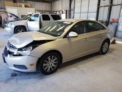 Vehiculos salvage en venta de Copart Rogersville, MO: 2011 Chevrolet Cruze LT