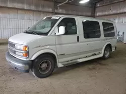 Salvage trucks for sale at Des Moines, IA auction: 2000 Chevrolet Express G1500