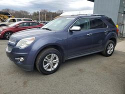 Salvage cars for sale at East Granby, CT auction: 2013 Chevrolet Equinox LTZ