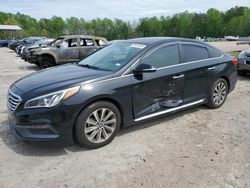 Salvage cars for sale from Copart Charles City, VA: 2015 Hyundai Sonata Sport