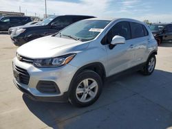 Salvage cars for sale at Grand Prairie, TX auction: 2022 Chevrolet Trax LS