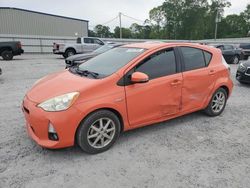 Salvage cars for sale at Gastonia, NC auction: 2012 Toyota Prius C