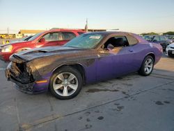 Salvage cars for sale at Grand Prairie, TX auction: 2019 Dodge Challenger SXT