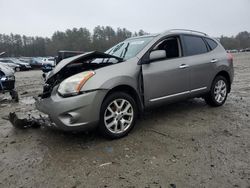 Salvage cars for sale from Copart Mendon, MA: 2011 Nissan Rogue S