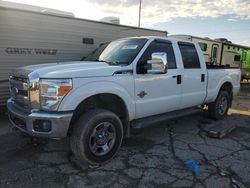 Salvage cars for sale from Copart Woodhaven, MI: 2015 Ford F250 Super Duty