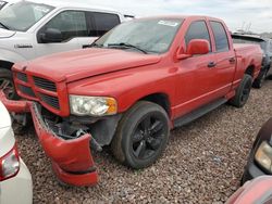 Salvage cars for sale from Copart Phoenix, AZ: 2003 Dodge RAM 1500 ST