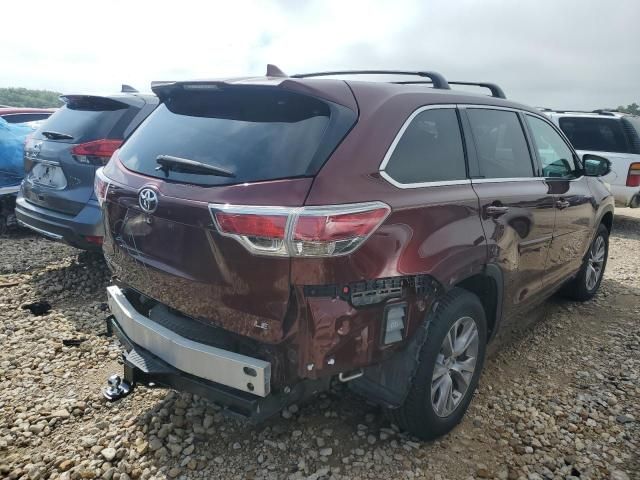 2014 Toyota Highlander LE