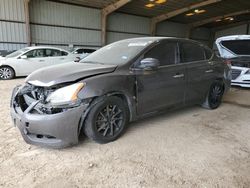 Salvage cars for sale from Copart Houston, TX: 2013 Nissan Sentra S