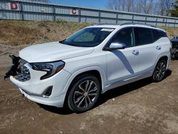 GMC Terrain Denali salvage cars for sale: 2018 GMC Terrain Denali