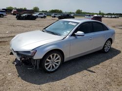 Salvage cars for sale from Copart Houston, TX: 2013 Audi A4 Premium Plus