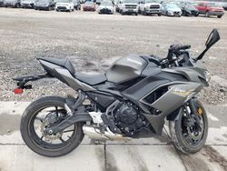 Salvage cars for sale from Copart Farr West, UT: 2023 Kawasaki EX650 R