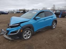 Salvage cars for sale at Davison, MI auction: 2022 Hyundai Kona SEL