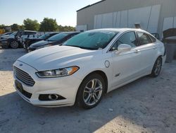 Salvage cars for sale at Apopka, FL auction: 2016 Ford Fusion Titanium Phev