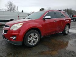 Salvage cars for sale at East Granby, CT auction: 2013 Chevrolet Equinox LTZ