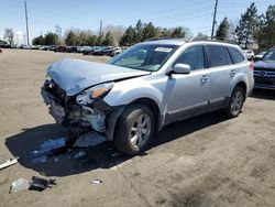 Salvage cars for sale from Copart Denver, CO: 2014 Subaru Outback 2.5I Premium