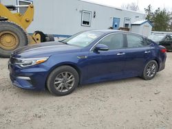 Salvage cars for sale from Copart Lyman, ME: 2019 KIA Optima LX