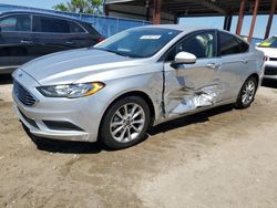 Salvage cars for sale at Riverview, FL auction: 2017 Ford Fusion SE