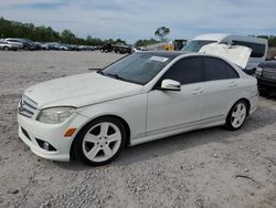 Salvage cars for sale at Hueytown, AL auction: 2010 Mercedes-Benz C 300 4matic