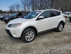Salvage cars for sale from Copart Candia, NH: 2014 Toyota Rav4 Limited
