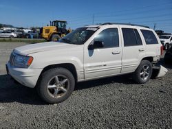 Salvage cars for sale from Copart Eugene, OR: 2002 Jeep Grand Cherokee Limited