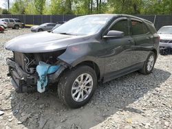 Chevrolet salvage cars for sale: 2018 Chevrolet Equinox LS