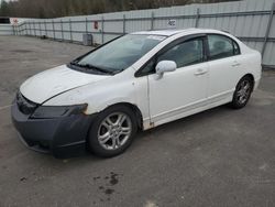 Salvage cars for sale at Assonet, MA auction: 2009 Honda Civic EX