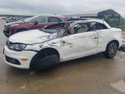 Salvage cars for sale at Grand Prairie, TX auction: 2014 Volkswagen EOS Komfort