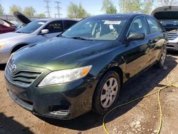 Salvage cars for sale at Elgin, IL auction: 2011 Toyota Camry Base