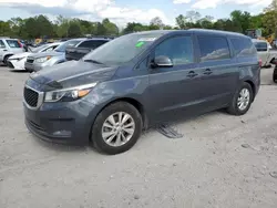 Salvage cars for sale at Madisonville, TN auction: 2017 KIA Sedona LX