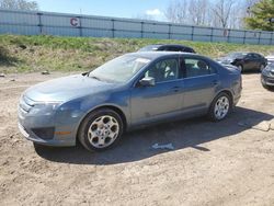 Salvage cars for sale from Copart Davison, MI: 2011 Ford Fusion SE