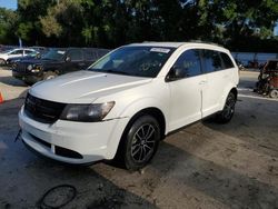 Vehiculos salvage en venta de Copart Ocala, FL: 2017 Dodge Journey SE