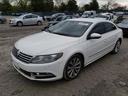 Salvage cars for sale from Copart Madisonville, TN: 2013 Volkswagen CC Sport