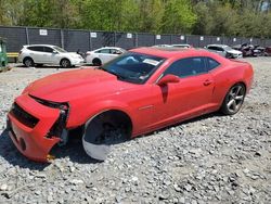 Salvage cars for sale at Waldorf, MD auction: 2013 Chevrolet Camaro LT