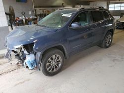 Jeep salvage cars for sale: 2020 Jeep Cherokee Latitude Plus