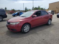 KIA Forte EX salvage cars for sale: 2010 KIA Forte EX