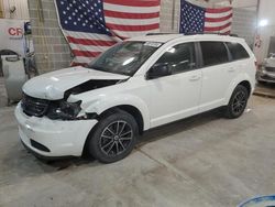 Salvage cars for sale at Columbia, MO auction: 2018 Dodge Journey SE