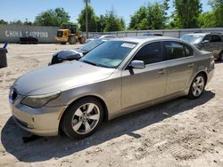 Salvage cars for sale from Copart Midway, FL: 2008 BMW 528 I