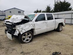 Salvage cars for sale at Windsor, NJ auction: 2016 Chevrolet Silverado K1500 LT