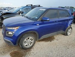 Salvage cars for sale at San Antonio, TX auction: 2022 Hyundai Venue SE