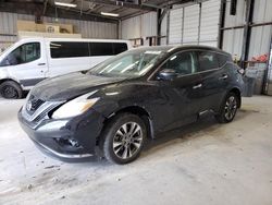Salvage cars for sale at Rogersville, MO auction: 2017 Nissan Murano S