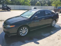 Salvage cars for sale from Copart Savannah, GA: 2008 Acura TSX