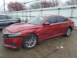 Salvage cars for sale at Moraine, OH auction: 2022 Honda Accord LX