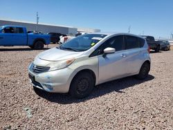 Salvage cars for sale at Phoenix, AZ auction: 2015 Nissan Versa Note S