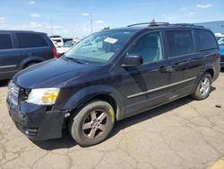 Salvage cars for sale at Woodhaven, MI auction: 2010 Dodge Grand Caravan SXT