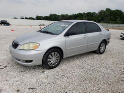 Salvage cars for sale at New Braunfels, TX auction: 2005 Toyota Corolla CE